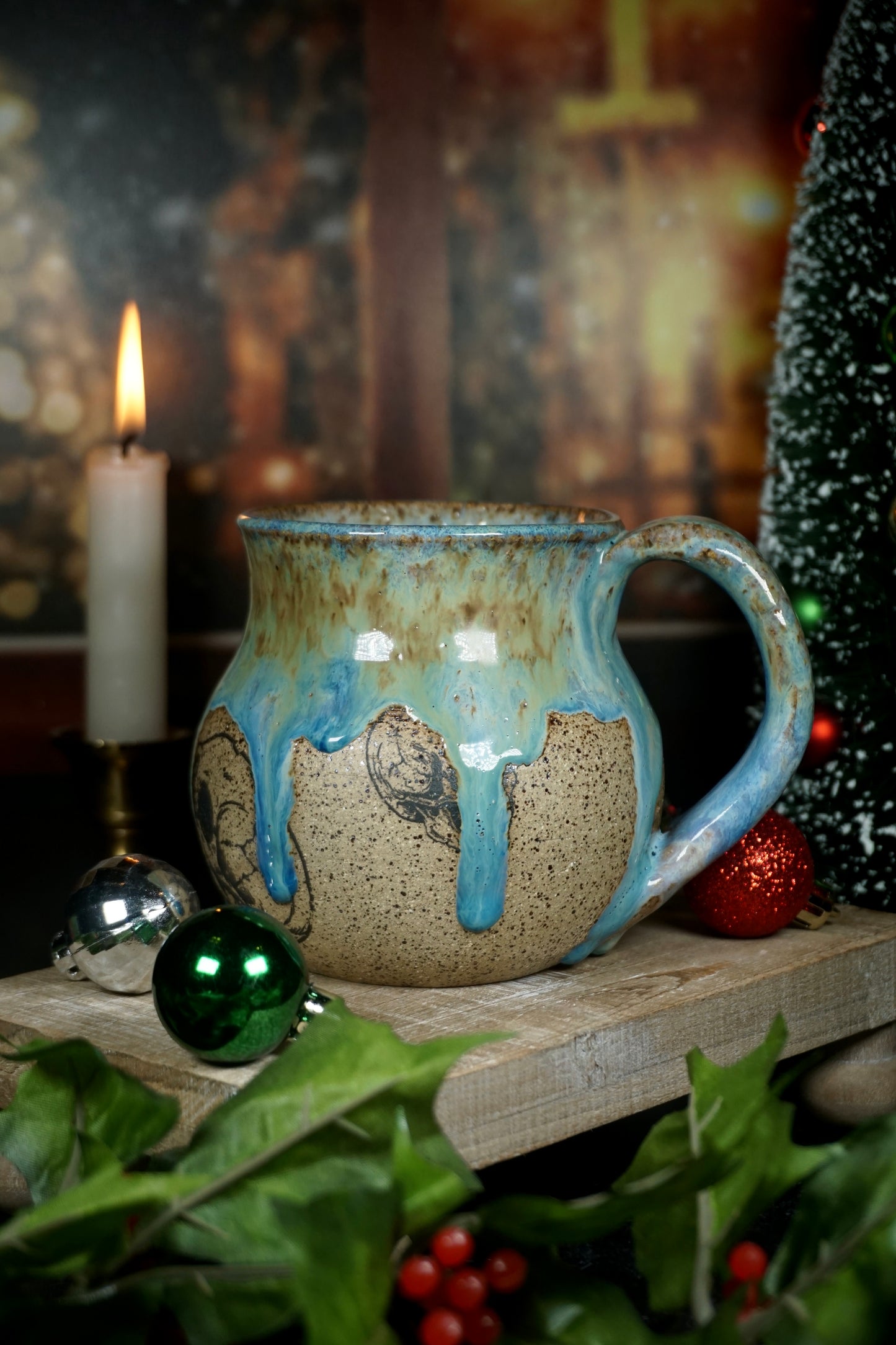 Venom Blue Skull 1 16oz