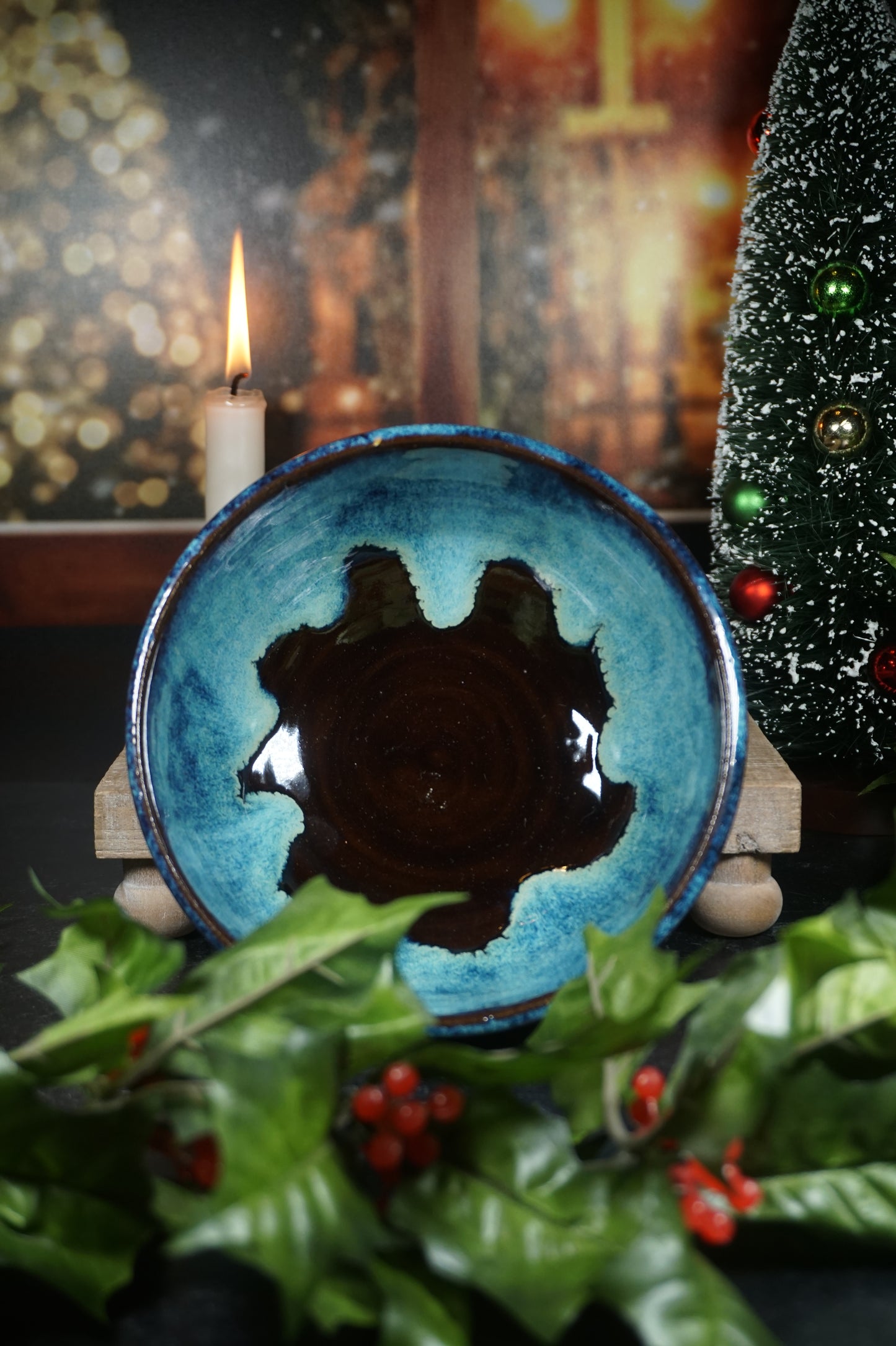 Electric Blue Bowl