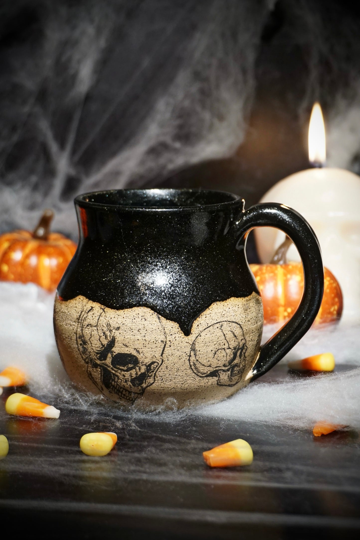 Onyx Skull 16oz