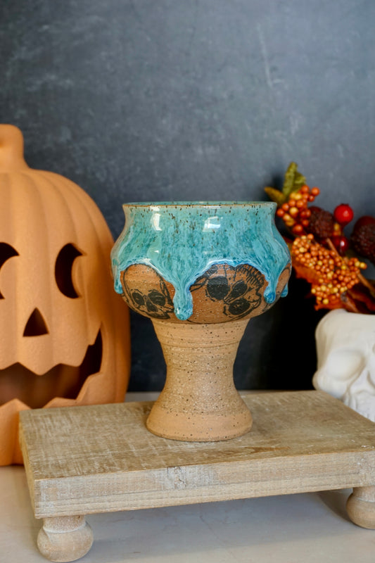 Nebula Skull Goblet 10oz