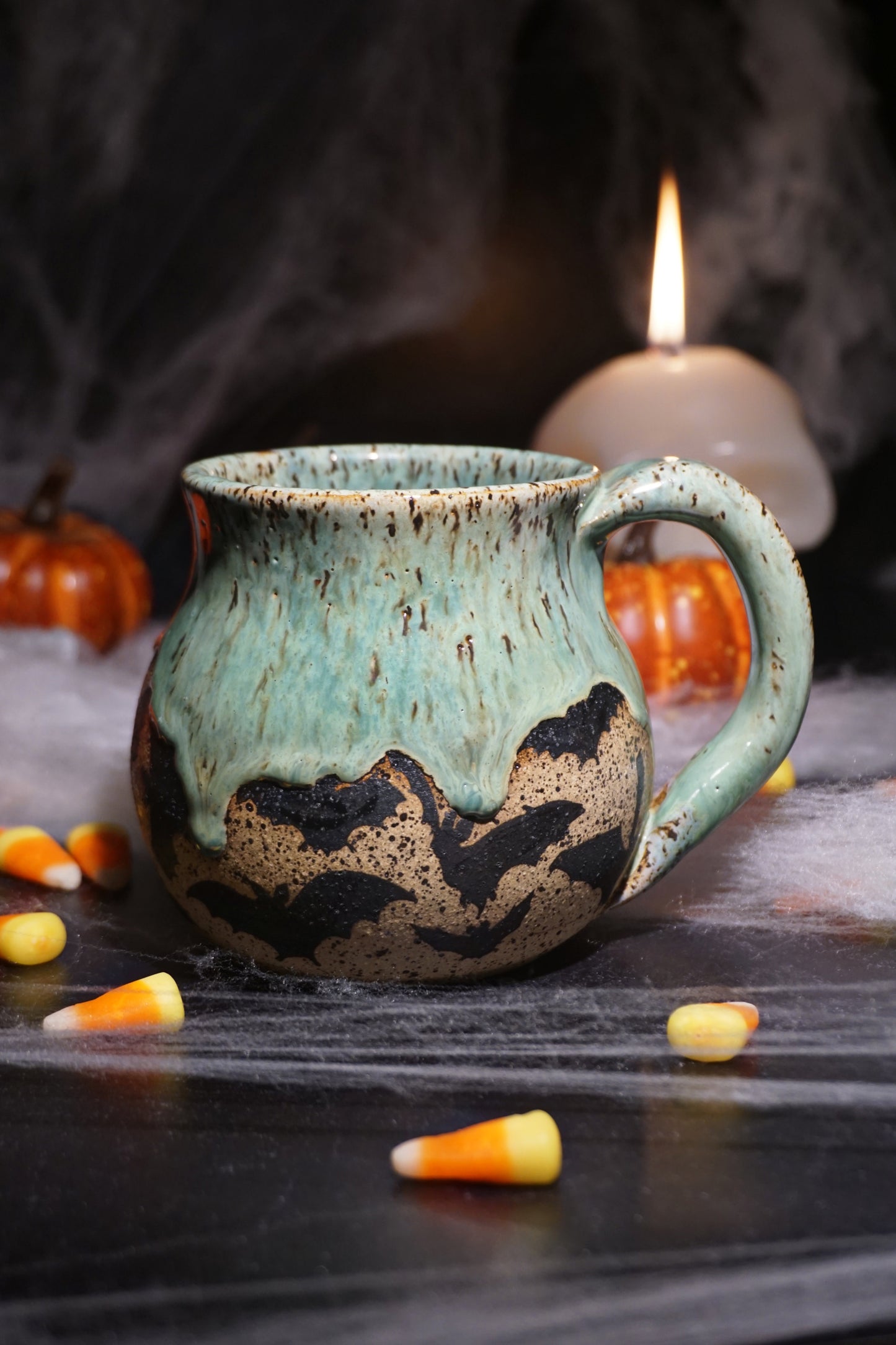Speckled Jade Bats 15oz