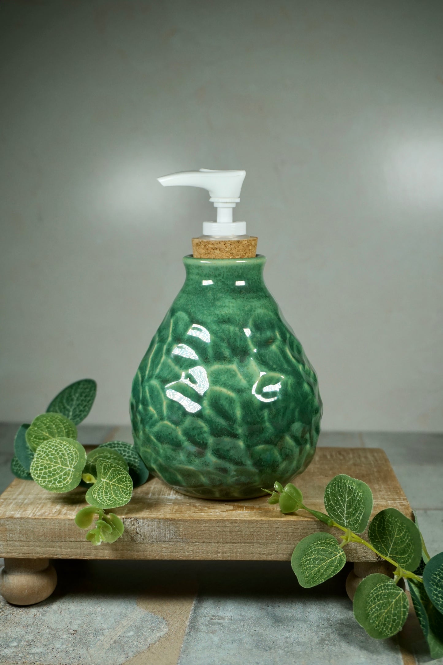 Emerald Soap Dispenser