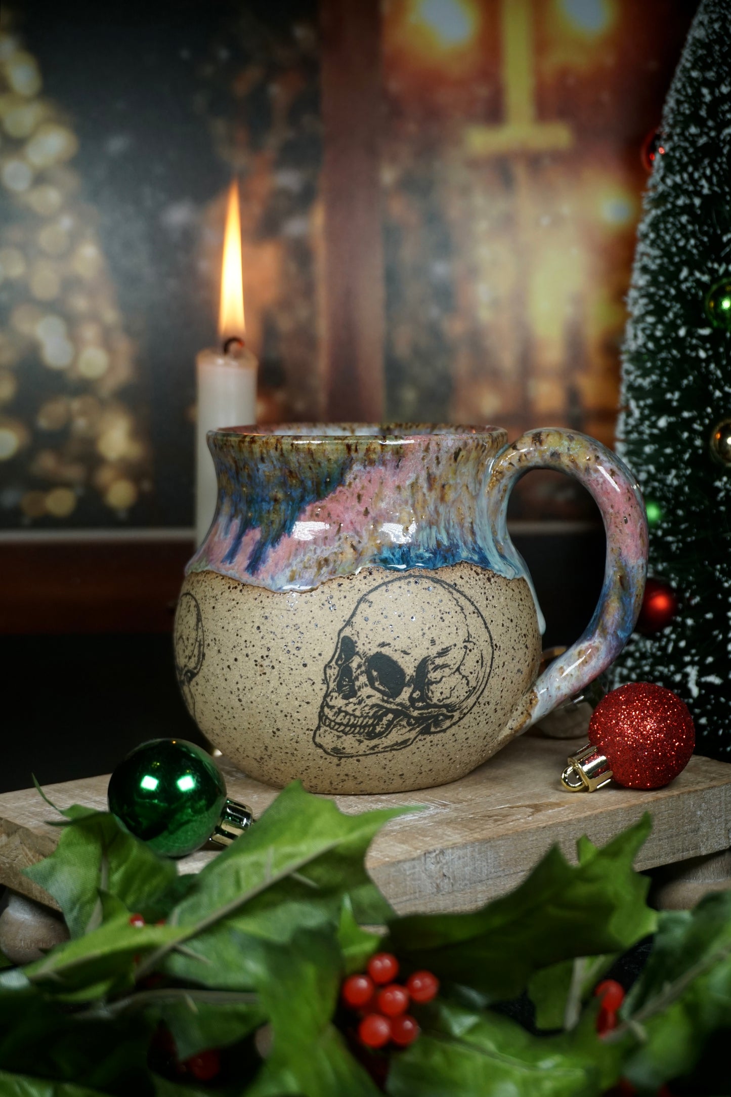 Moonflower Skull 3 18oz