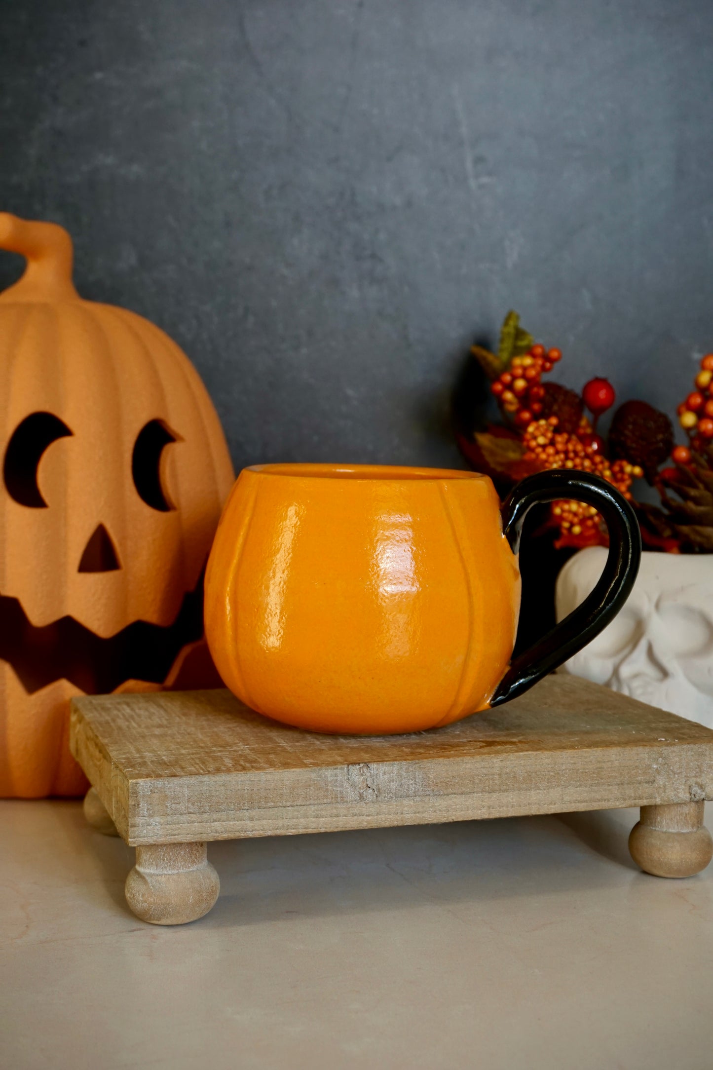 Orange Jack-o-Lantern 14oz
