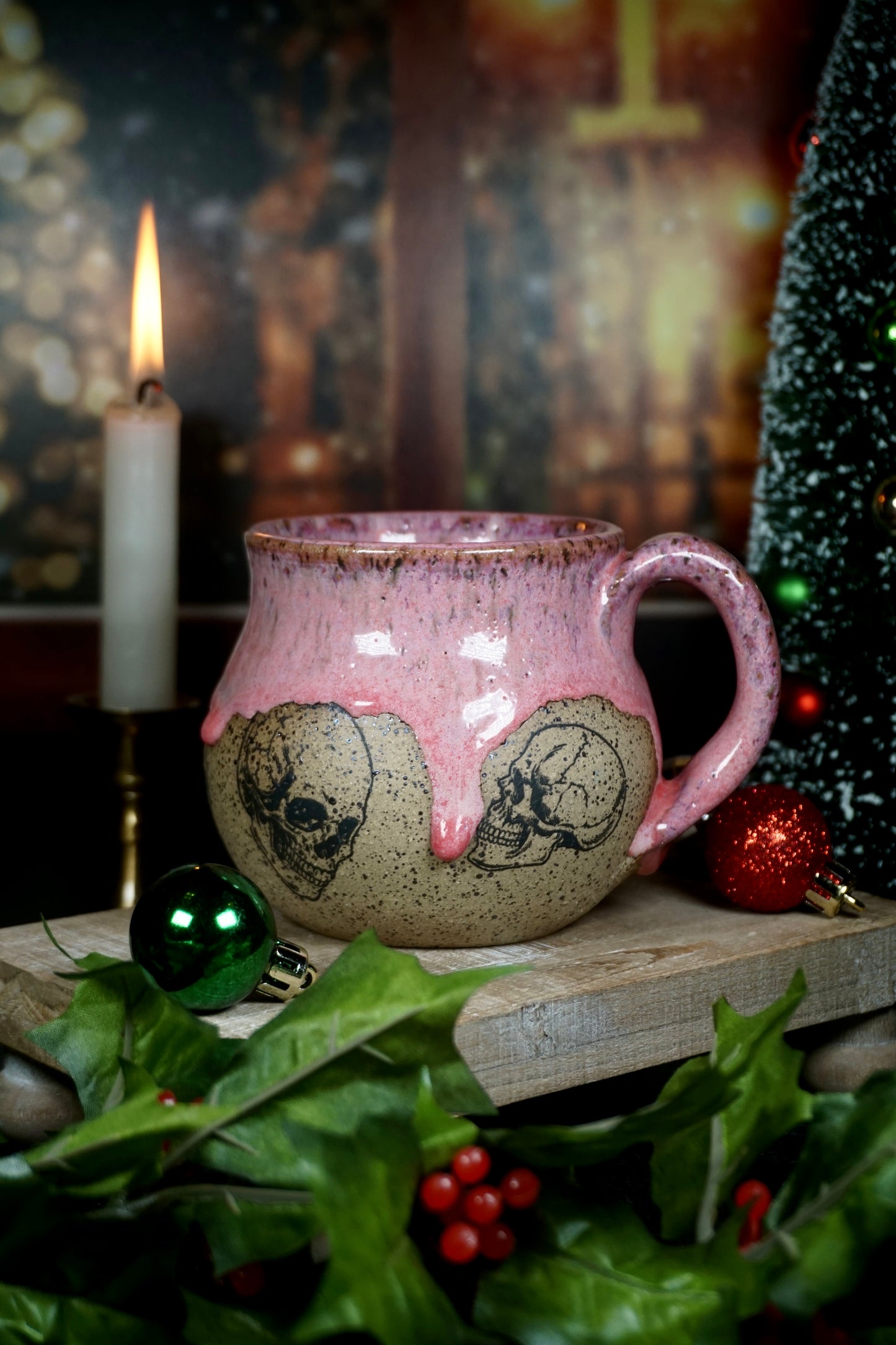 Pink Lemonade Skull 1 16oz