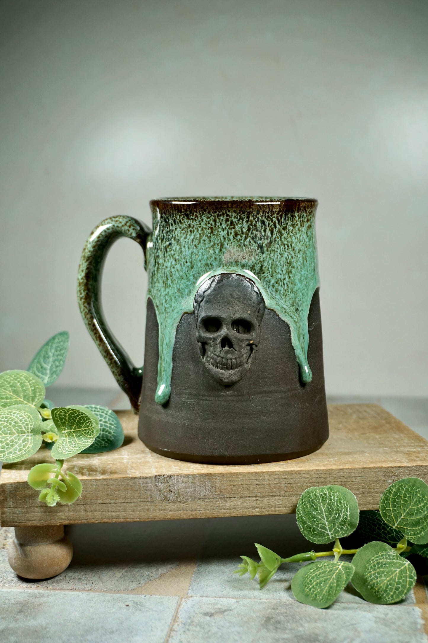 Serpent Skull Stein 14oz