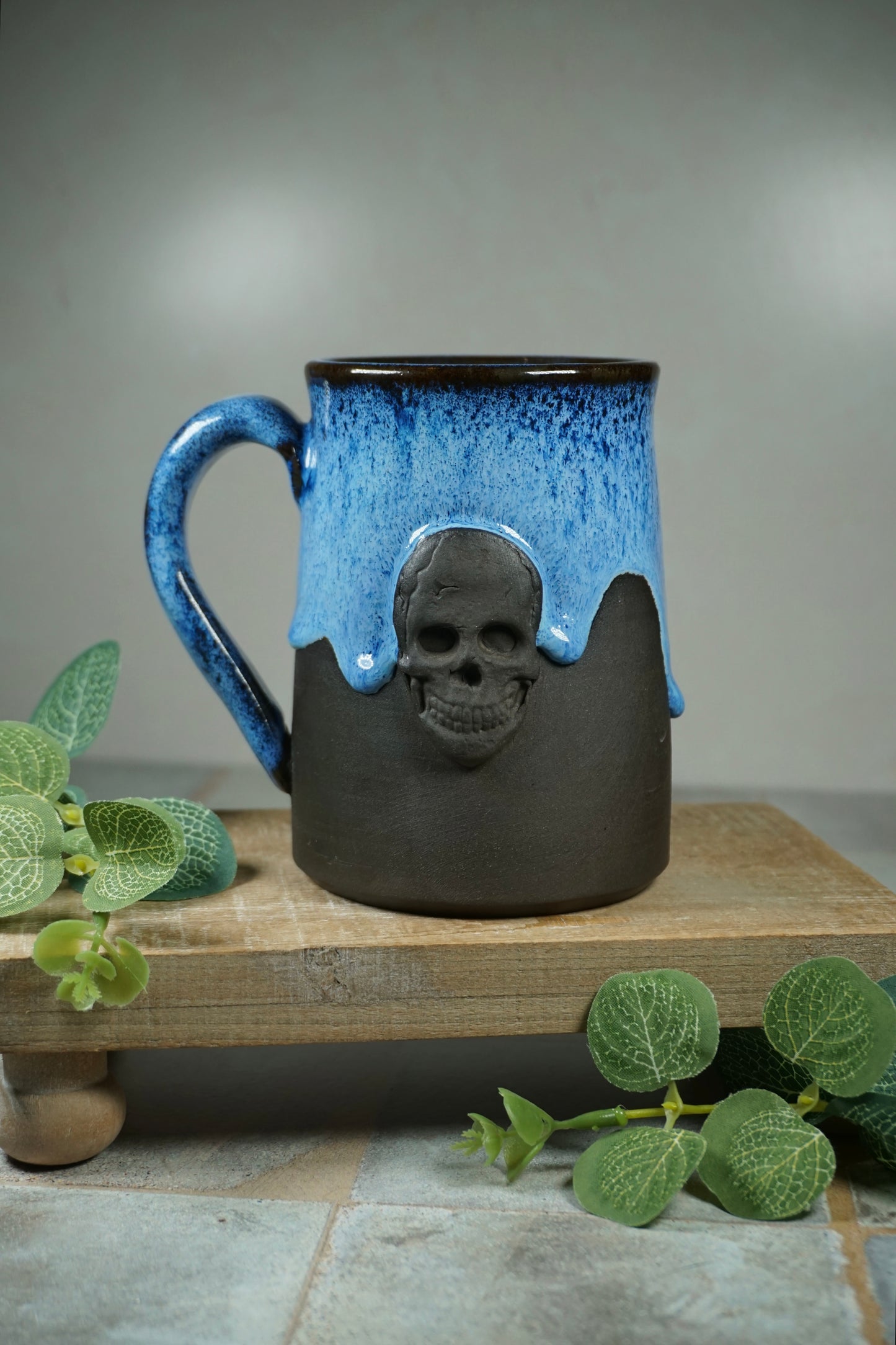 Neptune Skull Stein 14oz