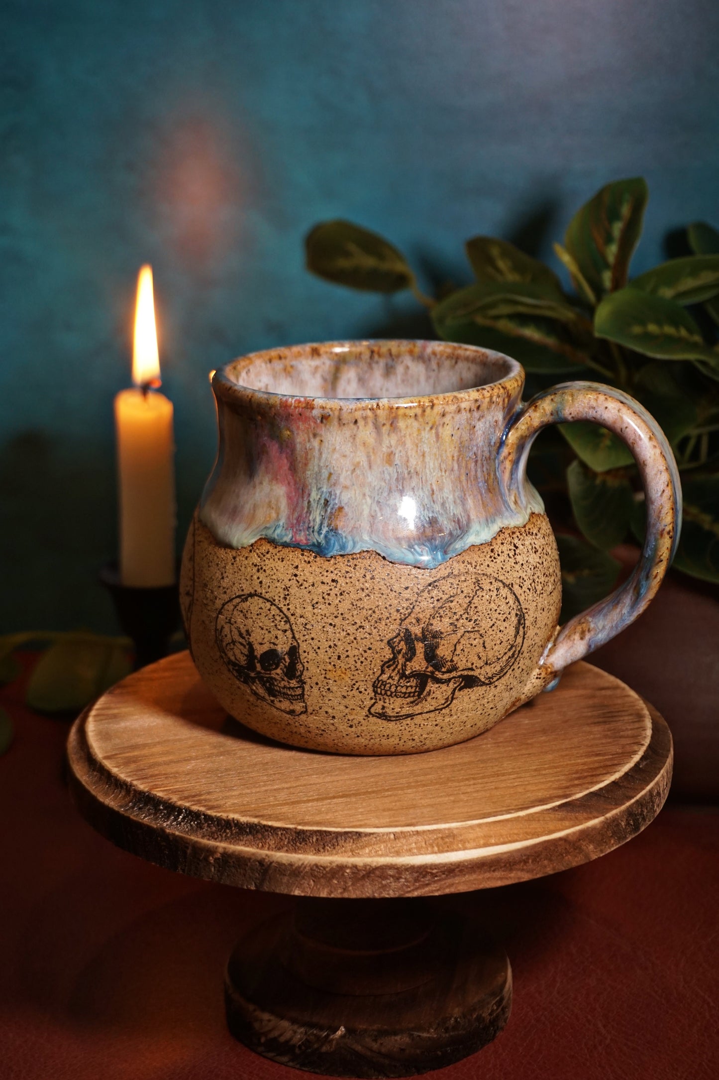 Moonflower Skull 20oz