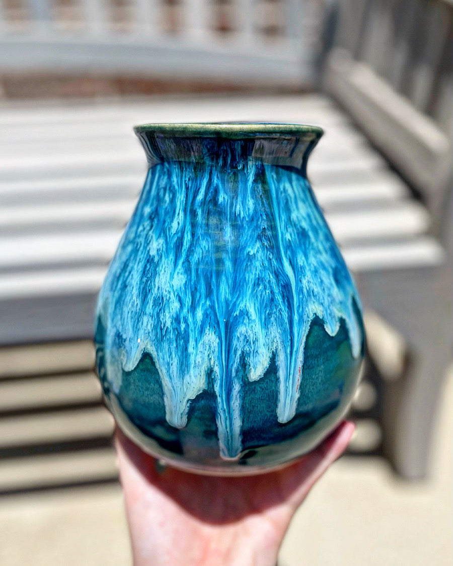 Calypso Vase 6.5” Tall