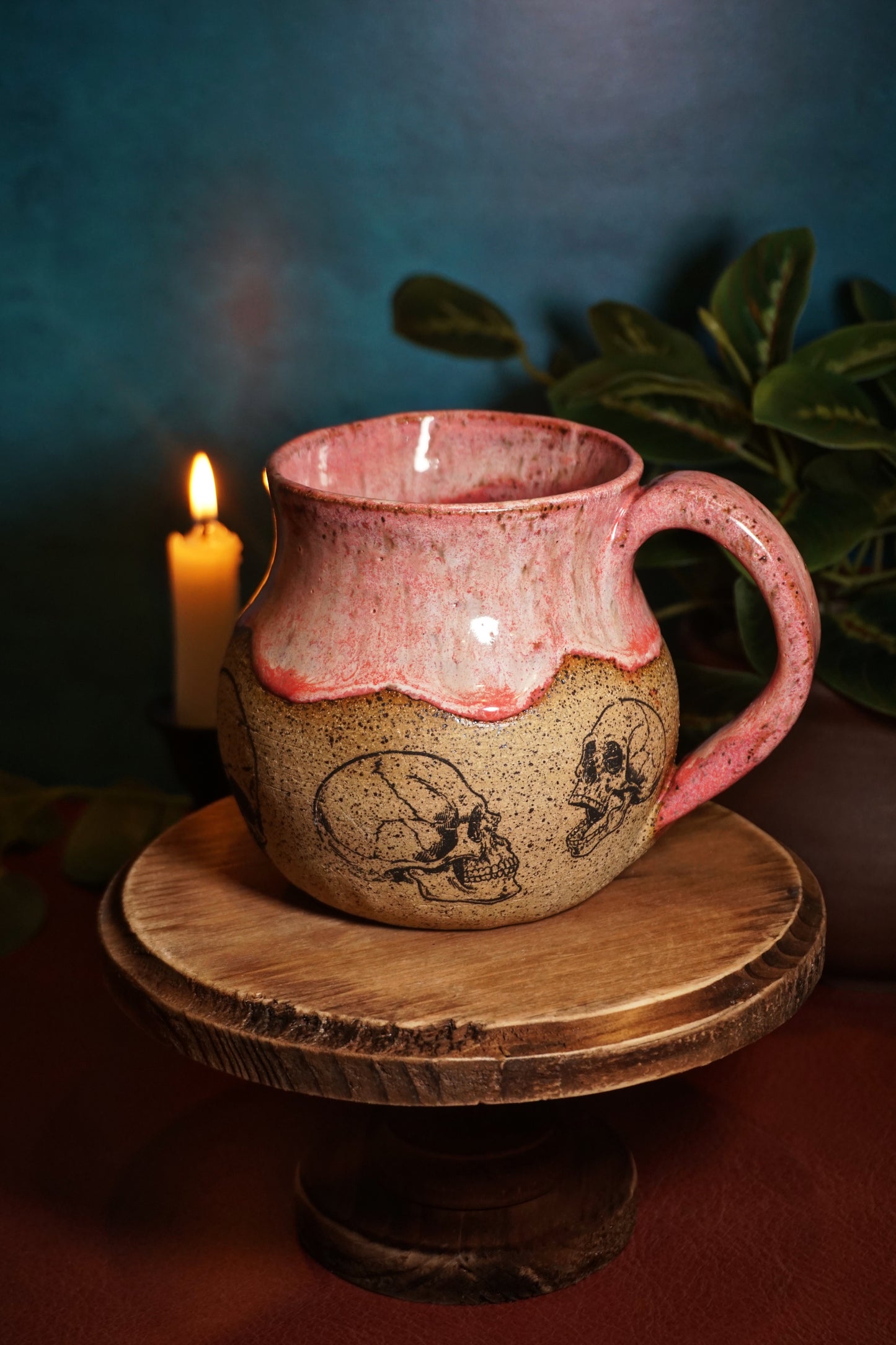 Pink Lemonade Skull 20oz