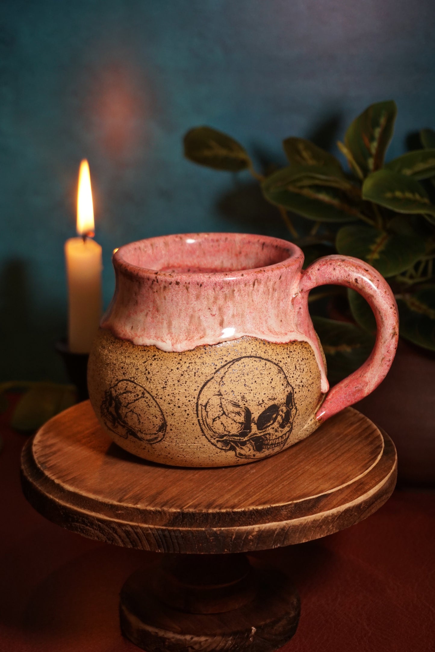 Pink Lemonade Skull 17oz