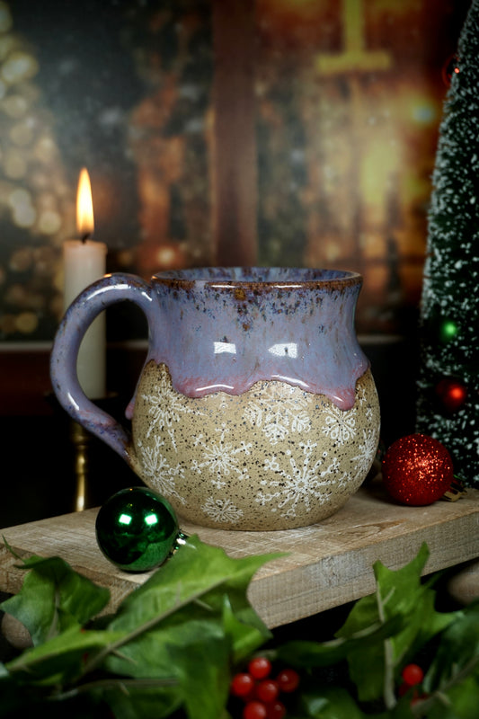 Amethyst Snowflake 3 16oz