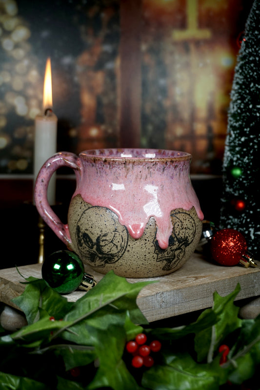 Pink Lemonade Skull 1 16oz