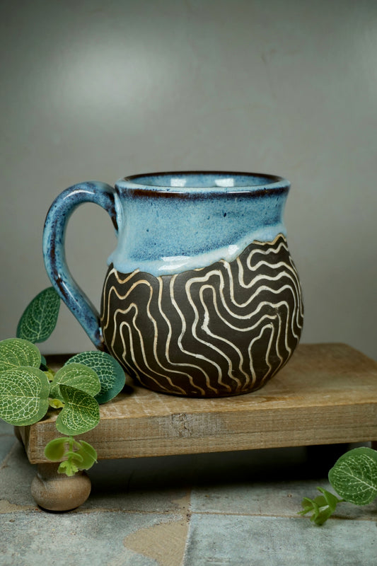 Oceanside Topo 17oz