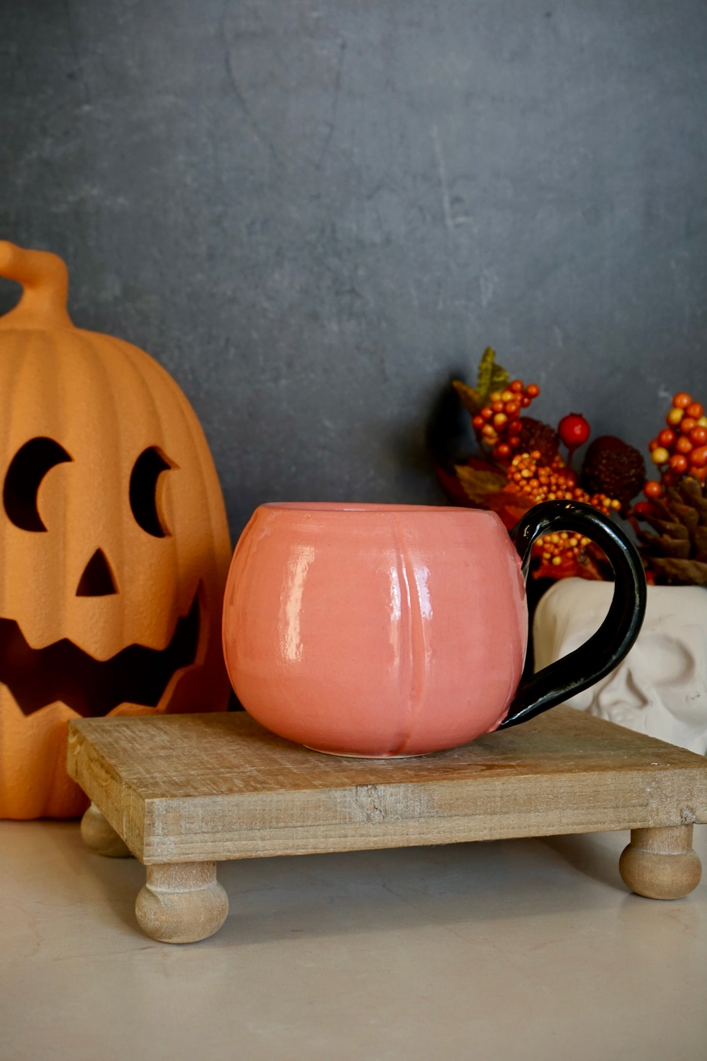 Pink Jack-o-Lantern 13oz