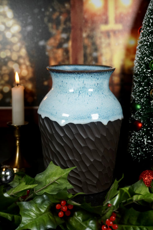 Oceanside Vase 7.5” tall