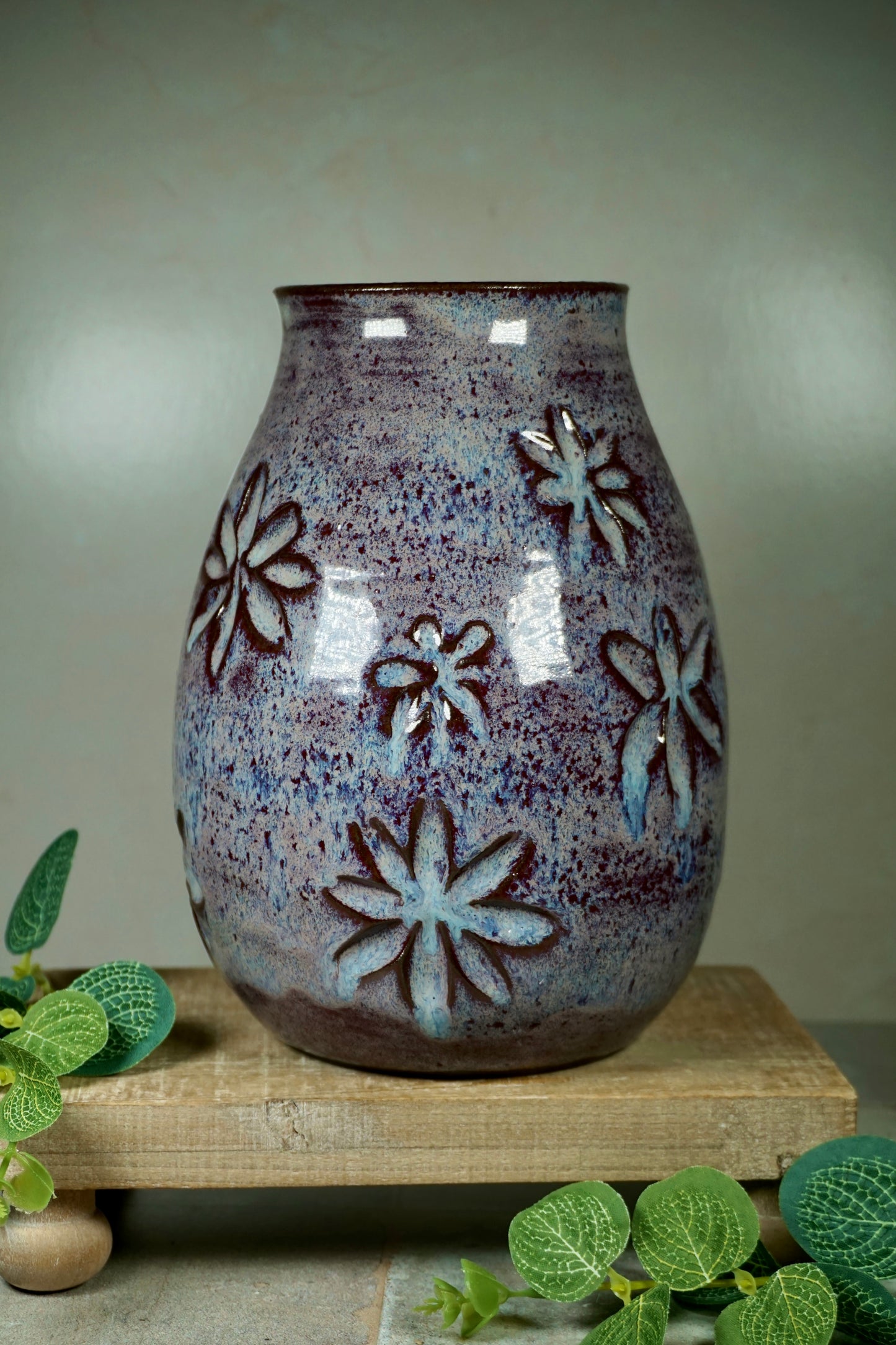 Lavender Flower Vase