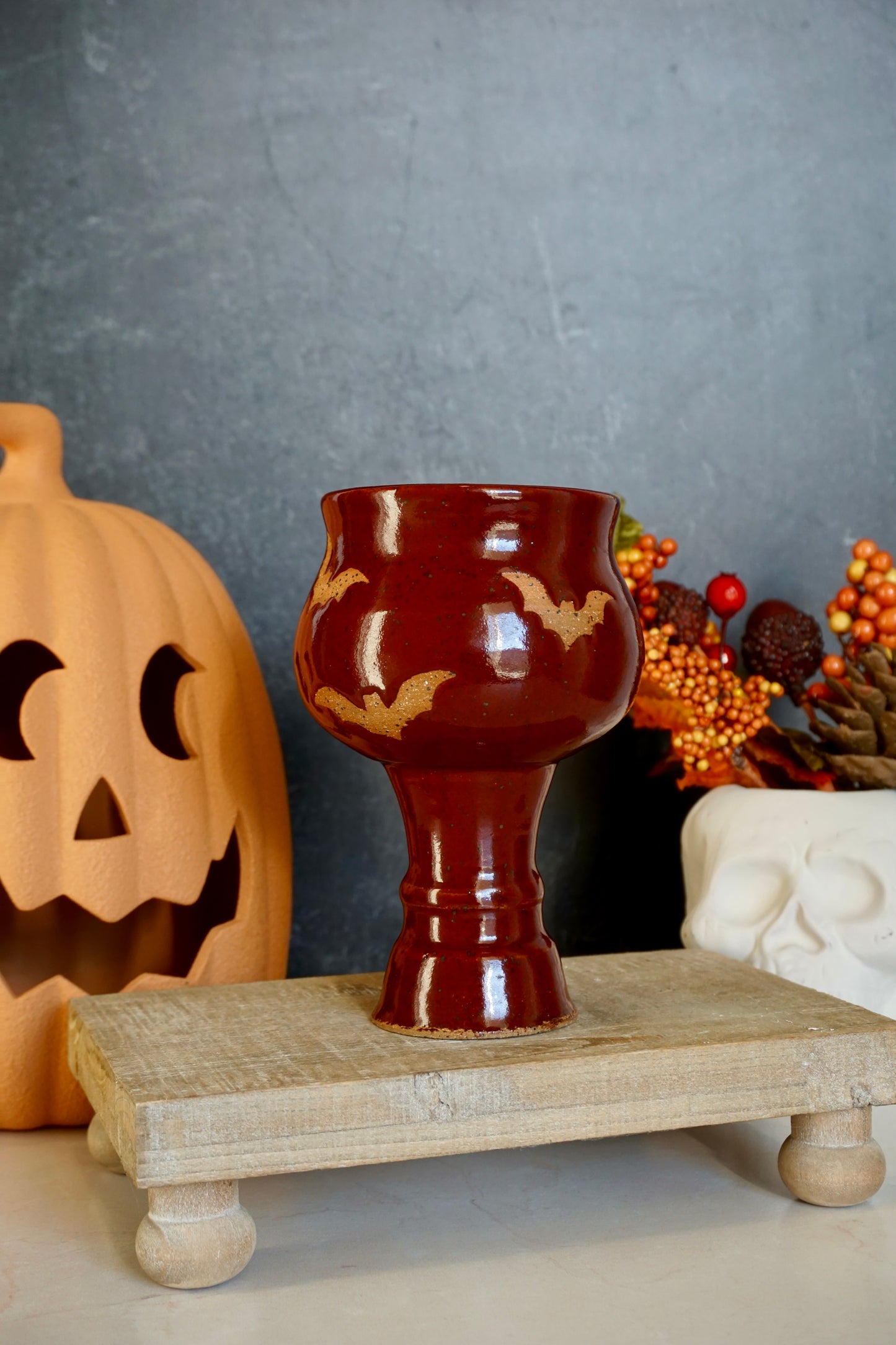 Bat Goblet 8oz