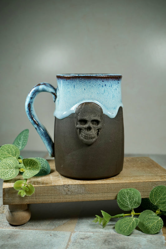 Oceanside Skull Stein 14oz