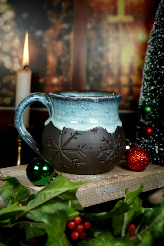 Oceanside Carved Snowflake 15oz