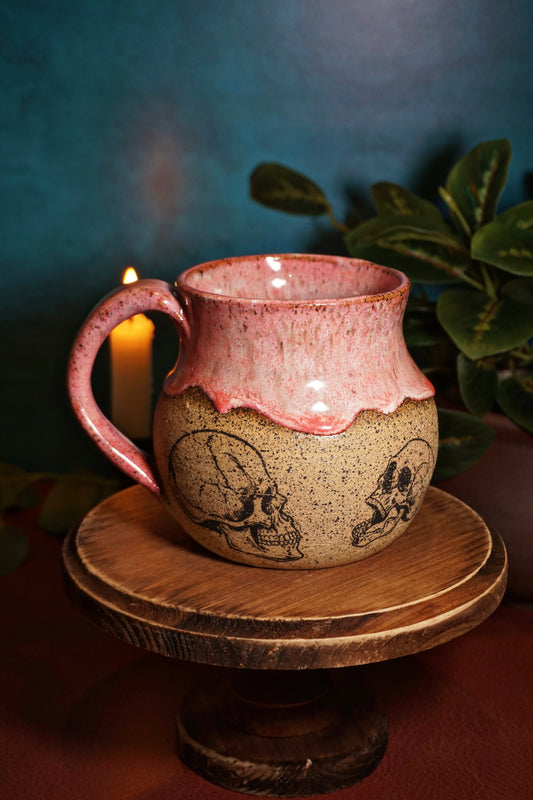 Pink Lemonade Skull 20oz